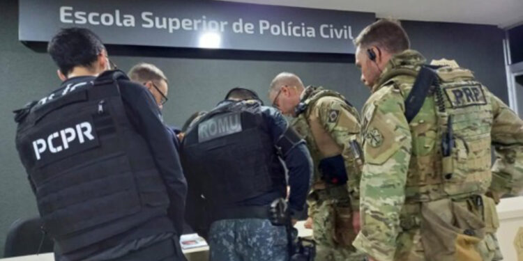 PCPR e PRF deflagram operação contra associação ligada a roubos de carga, na Grande Curitiba