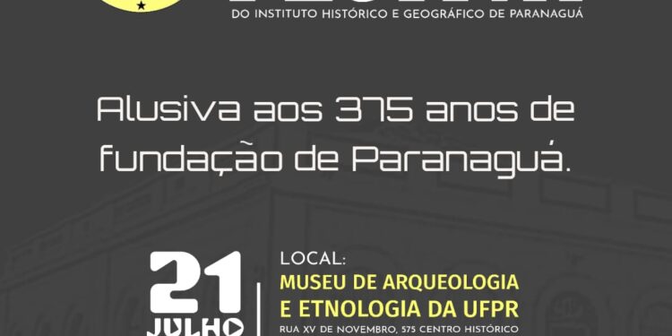 Instituto Histórico e Geográfico de Paranaguá(IHGP) promove reunião festiva