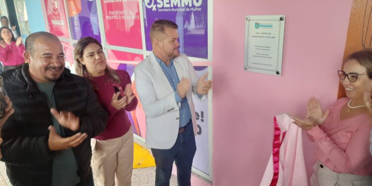 Inauguração do Ponto de Atendimento a Mulher (PAM)