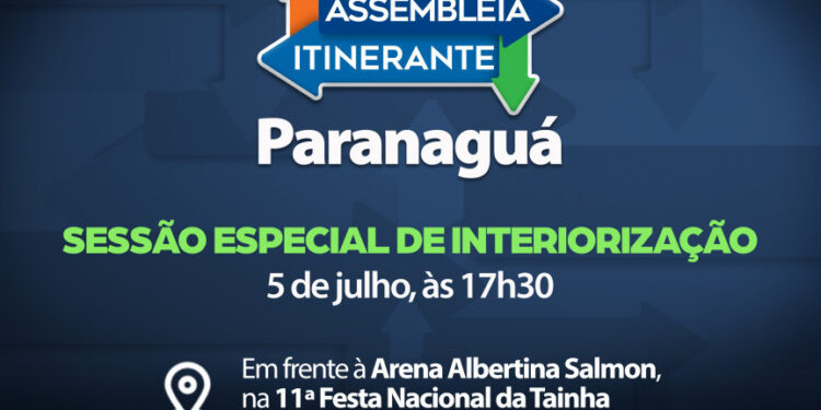 Assembleia Itinerante no Litoral ocorre na próxima quarta-feira (05)