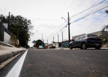 Entrega de pavimentação asfáltica na Vila dos Comerciários.