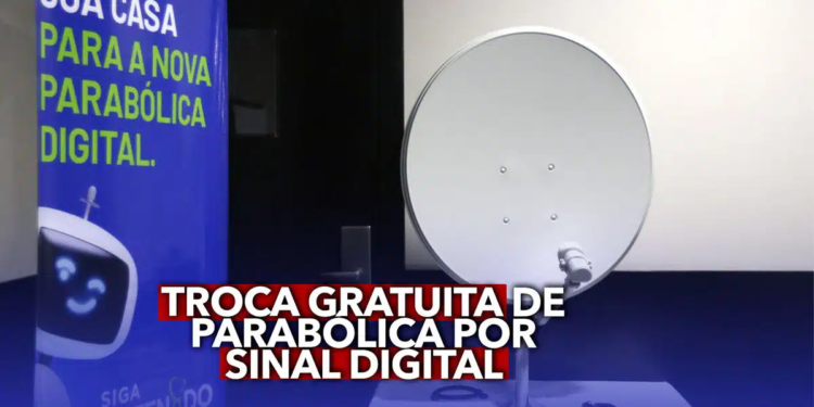 Famílias de baixa renda têm direito à instalação gratuita de parabólica digital