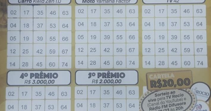 Lançamento da Cartela do Show de Prêmios da 210° Festa de Nossa Senhora do Rocio