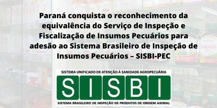 Paraná é o quarto estado a conquistar adesão ao Sisbi-PEC