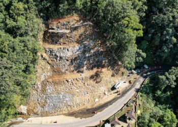 Obras na Estrada da Graciosa avançam e primeiros trechos devem ficar prontos neste mês
