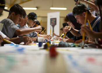 Projeto leva oficina de arte e cidadania para Paranaguá