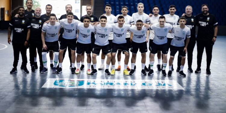 Seleção Brasileira de Futsal Sub – 20 fará treino aberto e amistoso em Paranaguá