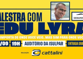 Paranaguá recebe palestra gratuita com Edu Lyra, empreendedor premiado e CEO do Instituto Gerando Falcões