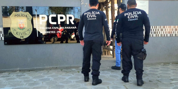 Polícia Civil prende cinco pessoas de uma mesma família ligada ao tráfico de drogas, em Morretes