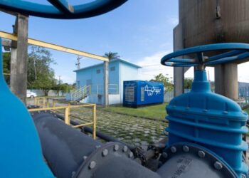 Gerador de energia em estação elevatória | Foto: André Thiago/Sanepar