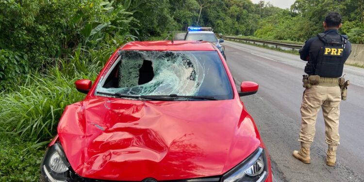 Vídeo e fotos disponibilizados pela PRF