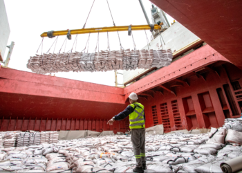 Exportação de açúcar a granel tem alta de 352% nos portos paranaenses em março