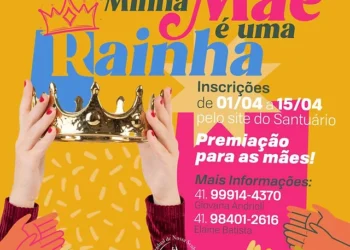 1ª Festa das Mães acontece entre os dias 09 e 12 de maio no Santuário do Rocio