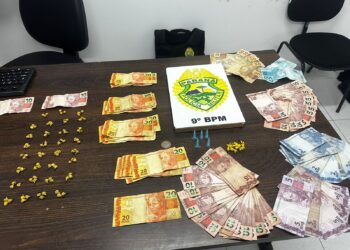 Polícia Militar apreende mais de 100 pedras crack e 1.500 em dinheiro em Matinhos
