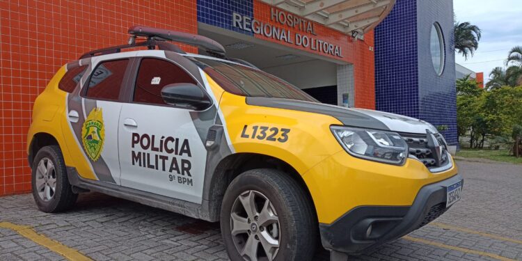 Atentado a tiros termina com homem baleado na perna no bairro Jardim Iguaçu