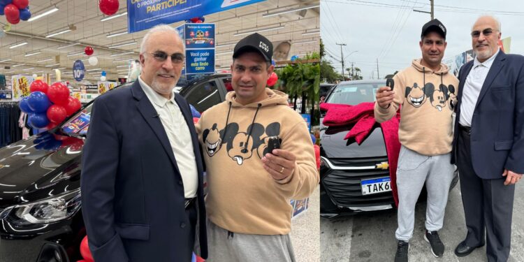 Motorista de caminhão do Litoral ganha carro de sorteio do Condor