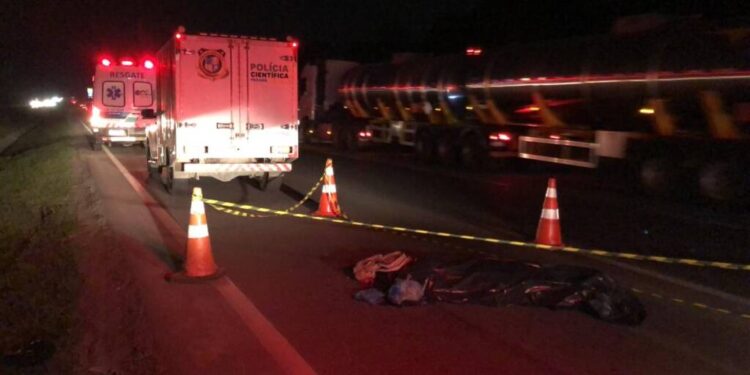 Homem que morreu atropelado por um caminhão foi identificado