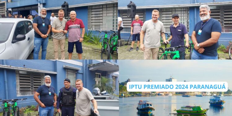 Prefeitura de Paranaguá realiza entrega dos prêmios do IPTU premiado