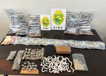 PMPR realiza operação contra o tráfico de drogas em Guaratuba
