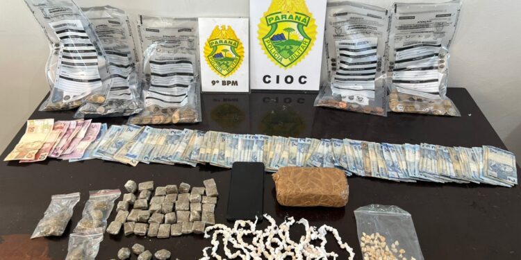 PMPR realiza operação contra o tráfico de drogas em Guaratuba