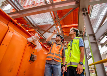 Porto de Paranaguá: começam as escavações do poço de recebimento de cargas do Moegão Foto: Claudio Neves/Portos do Paraná