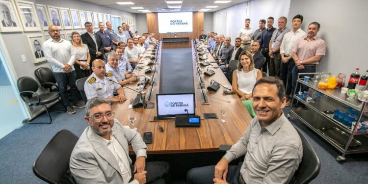 Prefeito Adriano Ramos participa da 1ª reunião anual da Coalizão Empresarial pela Portos do Paraná