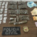 PCPR prende 24 em operação contra o tráfico e lavagem de dinheiro em três estados