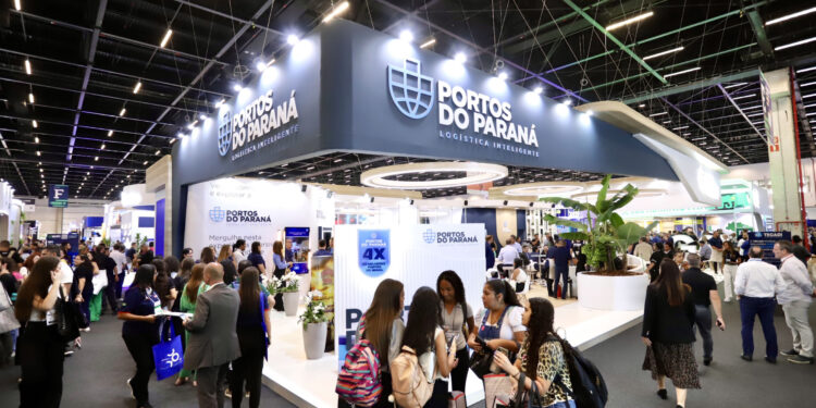 Portos do Paraná leva tecnologia e reúne parceiros no estande da Intermodal 2025