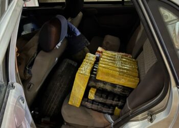 Quase 150 kg de maconha foram apreendidos durante abordagem policial em Guaratuba