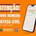Defesa Civil de Morretes divulga novo número de atendimento á população