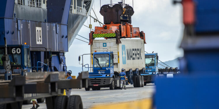 Portos do Paraná registram maior movimentação de agosto da série histórica