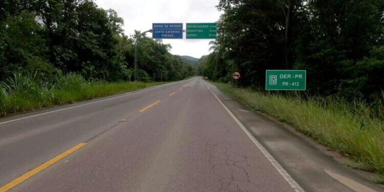 Oito empresas disputam a duplicação da PR-412 em Guaratuba: menor proposta é de R$ 199 milhões