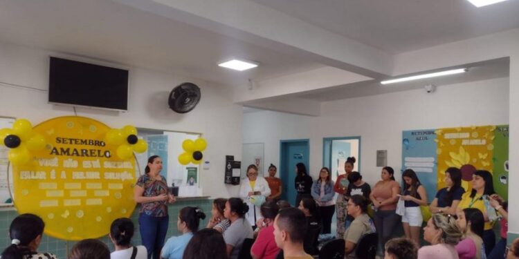UBS da Vila Garcia promove ação do Setembro Amarelo com foco na escuta e valorização da vida