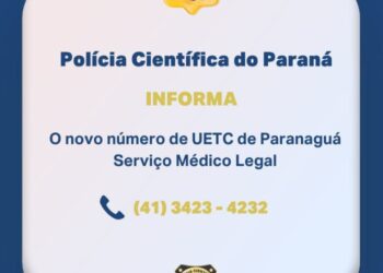 Instituto de Criminalística e IML de Paranaguá divulgam novo número de telefone