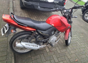 Motocicleta com alerta de furto é localizada pela GCM no Parque Agari