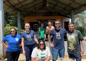 Ação ambiental recolhe redes e conscientiza pescadores