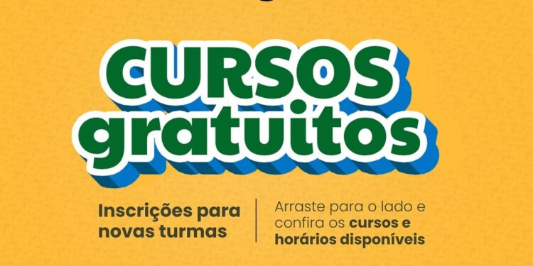 Prefeitura de Paranaguá abre inscrições para novos cursos gratuitos de qualificação profissional