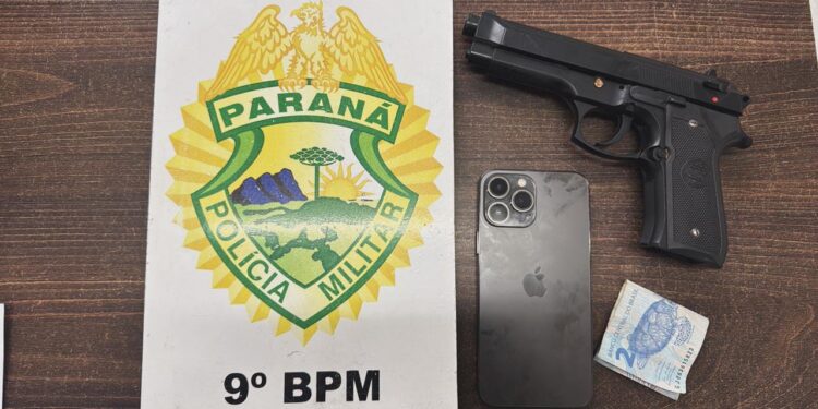 Policia Militar recupera celular roubado e prende suspeitos em Matinhos