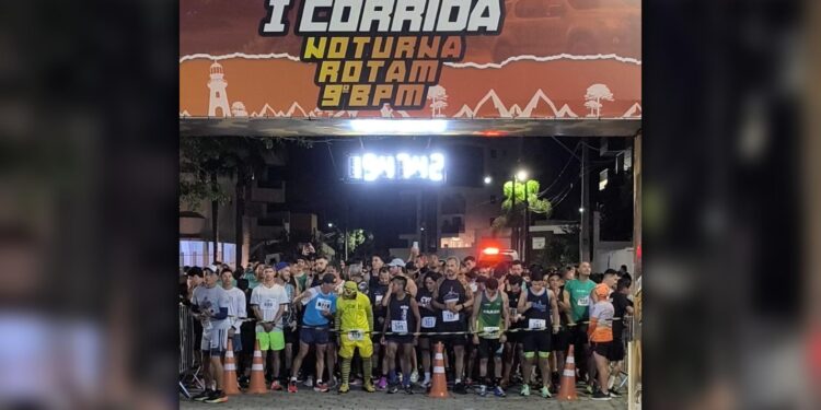 Matinhos realiza 1ª Corrida de Rua Noturna da ROTAM do 9º BPM