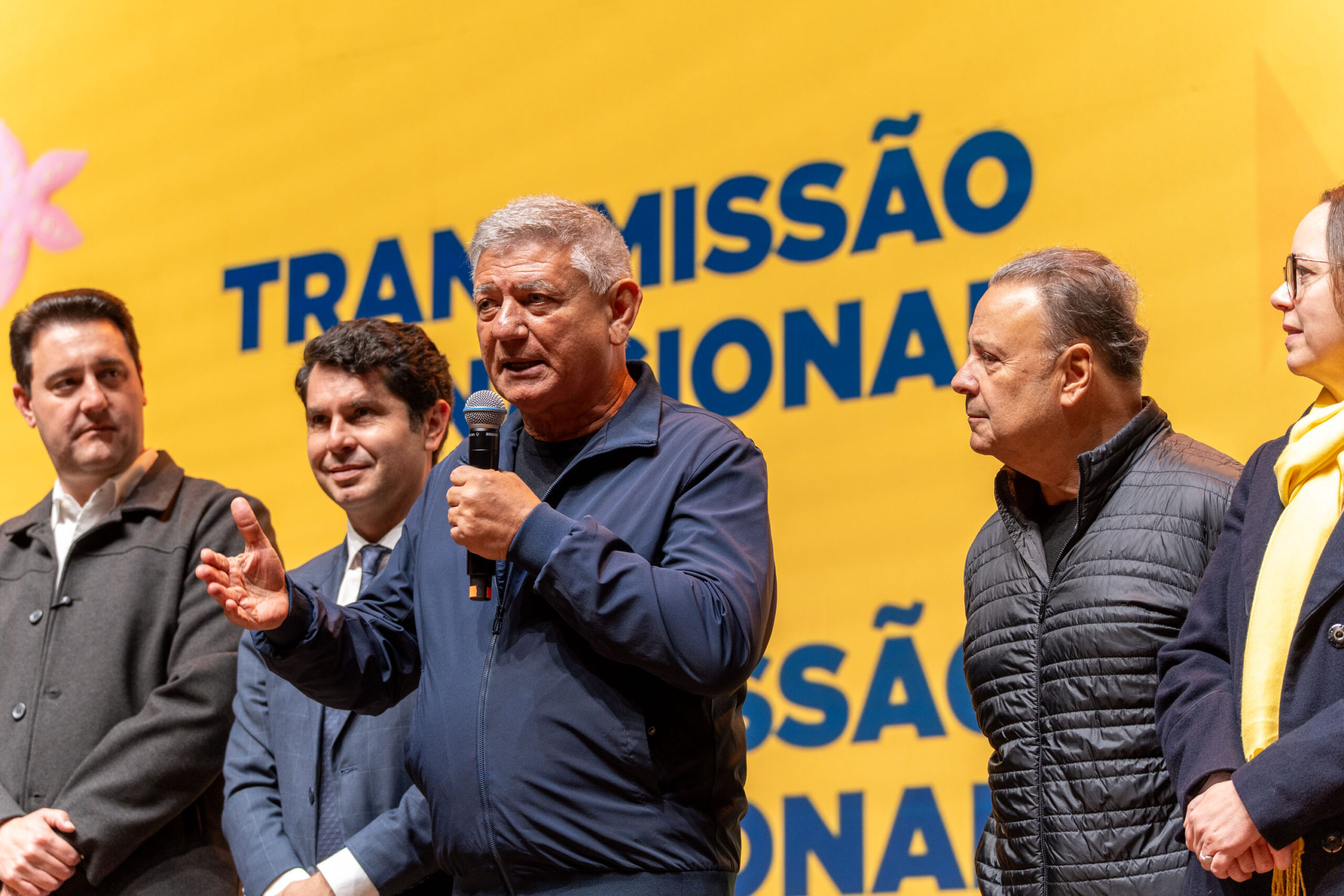 o secretário estadual do Esporte, Hélio Wirbiski