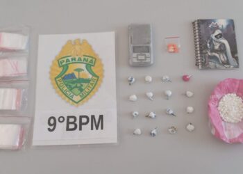 Polícia Militar prende suspeito de tráfico de drogas no bairro Parque São João