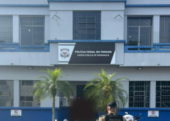 Grupamento de Motos prende homem com mandado de prisão em aberto em Paranaguá