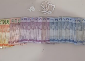 Polícia Militar prende suspeito de tráfico de drogas no bairro Portela, em Guaratuba