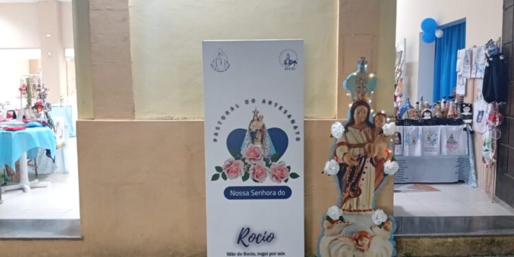 Pastoral do Artesanato marca presença na Festa do Rocio 2025