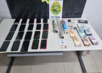 Operação da Polícia Militar flagra quadrilha furtando celulares em show do Linkin Park