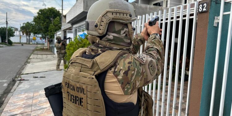 PCPR deflagra megaoperação contra organização criminosa responsável por tráfico interestadual de drogas e armas