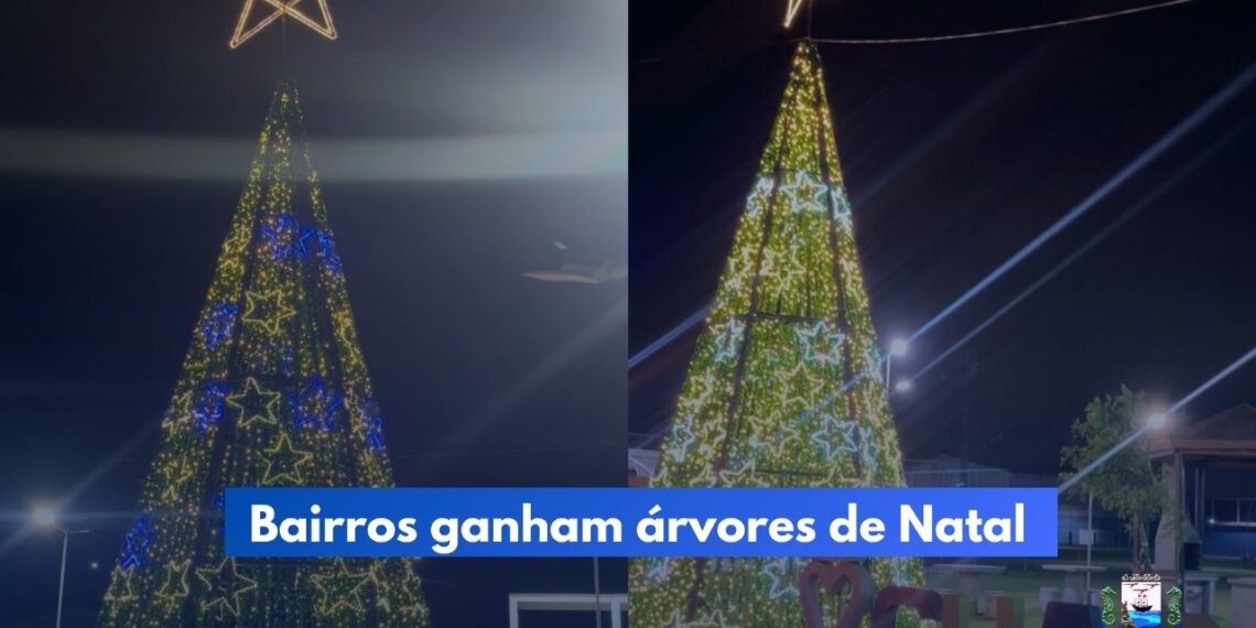 Bairros de Guaratuba recebem árvores de Natal e Caravana do Papai Noel entre 16 e 18 de dezembro