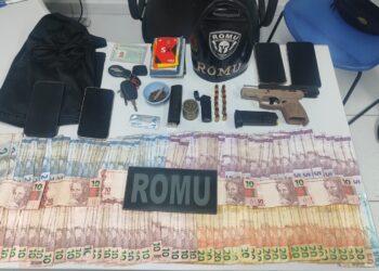 GCM Paranaguá age rápido e prende 4 suspeitos de roubo a posto de combustível na cidade