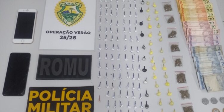 Dois adolescentes são apreendidos por tráfico de drogas em Paranaguá