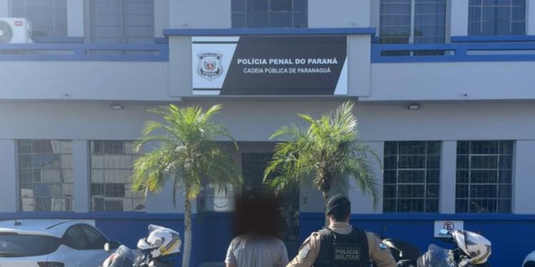 Ação rápida do Grupamento de Motos resulta no cumprimento de mandado de prisão em Paranaguá